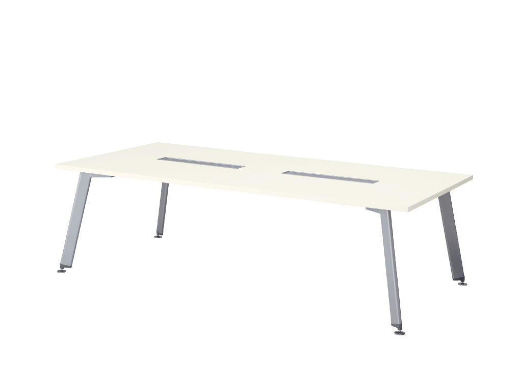ナイキ 会議用テーブル (矩形・H720) (配線ボックス付) MP1575H-BMW ガーデンファニチャー