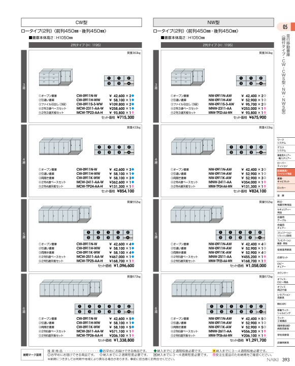 ナイキ ファイル引出 2段 TW-0907S-2-SVH ナイキ ファイル引出 2段 TW-0907S-2-SVH