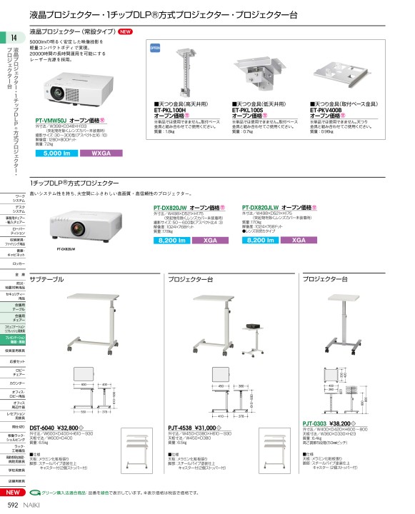 ナイキオフィス家具総合カタログ2020